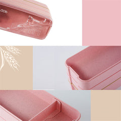 Japanese Style Organic Lunch Boxes With Flatware